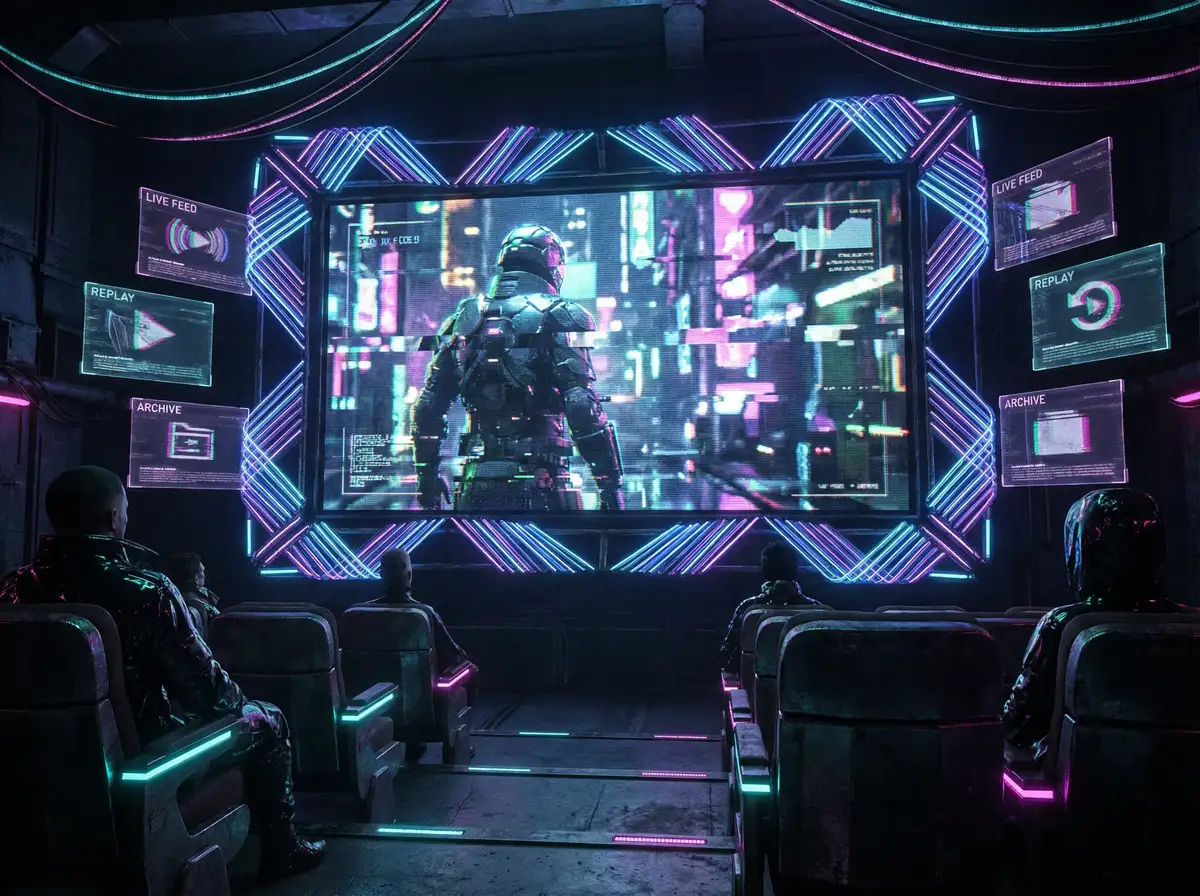 网赌网站 折纸艺术影院频道全息投影画面